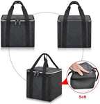 Portable Blender Storage Bag Compatible with Ninja Fit Compact Personal Blender, Cordless Blenders Carrying Holder Case with Handle for Smoothie Maker Accessories (Box Only) - Dark Grey