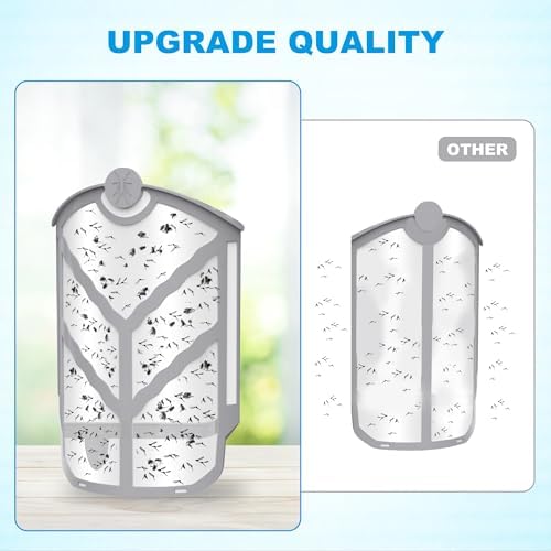 10 Pack Flying Trap Refills Compatible with zevo Flying Insect Trap Refill, Insect Replacement Kit for M364 M364A and Max Fully Compatible Size