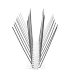 Bird B Gone - Pre-Assembled EnviroSpike Stainless Steel Anti Bird Spikes (100') - UV-Stabilized Polycarbonate Base - Humane Deterrent - Stops Pigeons & Birds from Roosting On Rooftops, Ledges, Fences