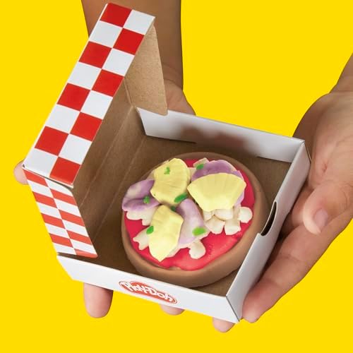 Play-Doh Kitchen Creations Pizza Oven Playset with 6 Cans & 8 Accessories, Back to School Classroom Supplies, Play Food & Cooking Toys, Preschool Toys, Ages 3+
