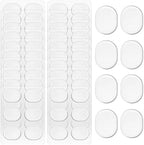 Yeshone 60 Pieces Drum Dampeners Gel Pads Silicone Soft Moon Gels for Drums Cymbals Tone Control Accessories