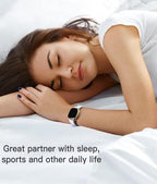 Adorve Compatible with Fitbit Versa 3 Bands/Fitbit Versa 4 Band/Fitbit Sense Bands for Men Women, Adjustable Stretchy Solo Loop Elastic Nylon Sport Strap for Smart Watch Replacement