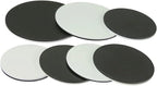 Microscope Accessories Kit Stereo Microscope Base Black Working Board Bottom Working Loading Stage Round Plastic Diameter 60mm 75mm 95mm Microscope Slides (Color : 100mm)