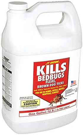 JT Eaton Kills Bedbugs 204-O1G Bed Bug Killer Ultra, Non-Staining Oil Based Insect Spray for Indoors (1 gal)