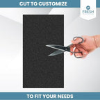2PK Replacement Activated Carbon Over the Range Microwave Air Filters - Universal Size Cut to Fit Models Frigidaire Whirlpool GE LG Maytag KitchenAid - Made in USA (18"x15")