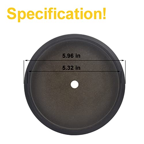 MWEDP M114485 Traction Wheel Drive Disc Compatible with John Deere Snow Blower Thrower Friction Disc Wheel, Fits TRS27 & TRX32 526 832 726 732 826 1032, Replaces AM38356