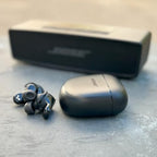 Comply Foam Ear Tips for Bose QuietComfort II and Ultra, Assorted S, M, L, 3 Pairs, Black, Ultimate Comfort, Unshakable Fit, Replacement Earbud Tip, Made in The USA
