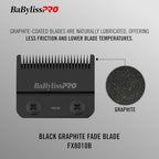 BaBylissPRO Replacement Fade Clipper Blades for FX870, FX825, FX673 Clippers and most 2-hole blade systems