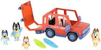 Bluey Heeler Family 4WD Vehicle and 4 Figure Pack, 2.5-3 Inch Figures, 2 Surfboards Accessories and Stickers | Amazon Exclusive