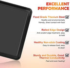 11" × 11" Baking Pan for The Smart Oven BOV800XL, Replacement Breville Toaster Oven Pans Fit Smart Oven Pro BOV810BSS, Smart Oven Pro BOV845BSS and The Smart Oven Air BOV900BSS