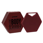Tooletries - Body Scrubber - Silicone Exfoliating Scrubber - Bathroom & Shower Accessories for Men, Travel Essentials for Men - Durable & Long Lasting Body Wash Scrubber for Men - Burgundy