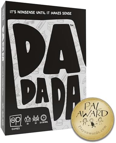 Dadada - The Nonsensical Party Game That Makes Sense, Turns Gibberish into Hilarity, Create Your Own New Hilarious Language, Word And Image Association Game, 2+ Players, Ages 8 & Up, 15-30 Minutes