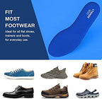 LTOHOE Memory Foam Insoles for Men - Replacement Insoles for Running, Hiking, Sneakers - 8mm Navy US 13