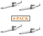 Exact Durable Igniter Kit Replacement for CharGriller, Cuisinart and Others Gas Grill Models with 4-Pcs Ceramic Electrode and 4-Pcs Ignitor Wire