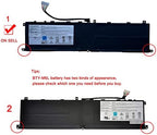 BTY-M6L Laptop Battery Replacement for MSI GS65 GS75 Stealth Thin 8SE 8SF 8SG 8RF 9SD 9SE 9SF 9SG Modern 8RC P658SC WS65 9TM WS75 10TM Creator 8RD 8RE P75 PS63 GS60 Series MS-16Q2 MS-16Q3