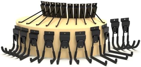 20-PC Multi Sizes Slatwall Hooks, Slatwall Accessories, Slat Wall Accessory, Slat Wall Hanging Hooks and Hangers