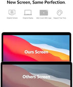 LHM A1989 A2159 A2289 A2251 Screen Replacement for MacBook Pro 13.3" 2018-2019-2020 Year Retina (EMC 3358 3214 3301 3348 3456) 2560x1600 Full LCD Screen Display Assembly with Fix Kit (A1989-Silver)