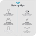 KATCHY Indoor Fly Trap Glue Board Refills - Pack of 16 Boards﻿