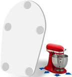 MIMORE Mixer Slider Mat for KitchenAid Stand Mixer 4.5-5 QT Tilt Head, Mixer Mat Compatible with Classic 4.5 QT KitchenAid Mixer Accessories 5 QT Artisan Kitchen Aid Mixer Slider Mat, Clear