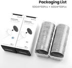 120pcs Replacement Sandpaper Refill Discs for Electric Foot File Callus Remover Tool for Men Women Dead Cracked Hard Skin (60 Grit+60 Grit)