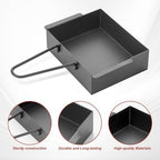 Grill Drip Pan for Nexgrill Replacement 720-0888N, Grease Pan/Box for Nexgrill 4 Burner 720-0830H Gas Grill,Grease Catcher for Cuisinart CGG-8500 with5pack Aluminum Foil Liner