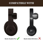 Studio Pro 2023 Wireless Headband Replacement, Top Head Band Replace Repair Kit for Beats Studio Pro 2023 Headphones Accessories, Bending Resistant, Durable, Composite Materials+Tools (Deep Brown)
