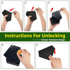 Jahy2Tech 16 Pcs Mouse Bait Station with Keys Indoor Outdoor for Rats Mice Rodents, Reusable Mouse Poisoning Bait Blocks, Safe for Children & Pets