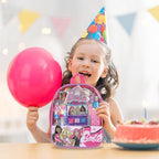 Barbie Makeup Filled Backpack Set, Including Lip Balm, Nail Polish, Nail File, Hair Bows, and Other Accessories, Ages 3+ for Parties, Sleepovers and Makeovers, By Townley Girl