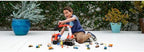 Matchbox Cars Playset, Action Drivers Transforming Excavator, Large Toy Truck, 1:64 Scale Construction Vehicle & 4 Accessories
