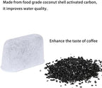Charcoal Water Filter for Cuisinart SS-10, SS-15, SS-700, DCC-1200, DCC-3200, DCC-3000(P1) Coffee Makers Filter Replacement (12Pack).