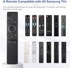 Universal for Samsung-TV-Remote-Control Replacement,Compatible with All Samsung Smart Frame Curved QLED TVs