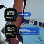 GOLFBUDDY Voice 2S+ Talking GPS Rangefinder, Clip on Hat Golf Navigation, Slope Mode on/Off, 18 Hours Battery Life, Shot Distance Measurement, Preloaded with 40,000 Courses Worldwide (Black)
