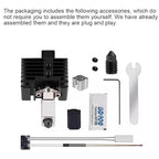 Hotend for Lab P1P P1S Print Head 24V 48W Ceramic Heater Cartridge Thermistor Removable 0.4MM Hardened Steel Nozzle High Temperature Sensor Heating Tube Kit Wrench Replacement