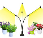 bseah Grow Light Plant Lights for Indoor Plants, Full Spectrum Plant Grow Lights with 3/9/12H Timer, Auto ON & Off, 10 Dimmable Lightness Clip-On Desk Led Grow Light for Seed Starting
