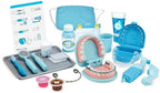 Melissa & Doug Super Smile Dentist Kit With Pretend Play Set of Teeth And Dental Accessories (25 Toy Pieces) Pretend Dentist Play Set, For Kids Ages 3+