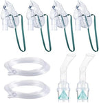 2 Piece Nebulizer Replacement Kit for Adult White