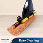Yocada Sponge Mop Replacement Refill Head Home Commercial Use Tile Floor Bathroom Garage Cleaning Easily Dry Wringing 2 PCS