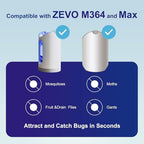 10-Pack Universal Refill Cartridges, Compatible with ZEVO M364 and Max Plug-in Light, Full Fit Replacement Kit for Continuous Use