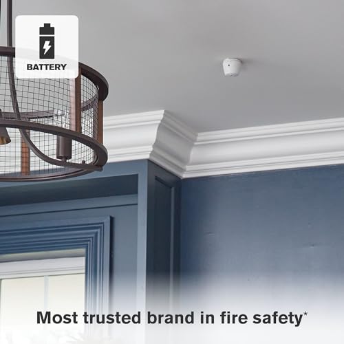 First Alert SM210M, 10-Year Sealed Battery Micro Smoke Alarm, 1-Pack