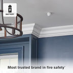 First Alert SM210M, 10-Year Sealed Battery Micro Smoke Alarm, 1-Pack
