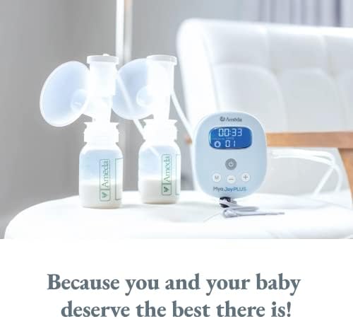 Ameda HygieniKit Universal Milk Collection System | Hands Free Breast Pump Accessories | (New & Improved) | Breastfeeding Supplies | Pumping Essentials | Flanges, Bottles, Valves, Diaphragms & Tubing