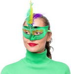 JOYIN 12 Pcs Mardi Gras Feather Masks, Carnival Masquerade Masks Bulk, Mardi Gras Costume Dress Up Accessories for Women, Men & Kids Outfit