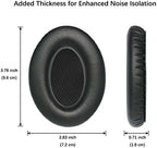 Aurivor Upgraded Ear Pads Cushions for Bose Triport 1 (TP-1) Triport 1A (TP-1A), Around-Ear 1 (AE1) Headphones, Replacement Covers with Noise Isolation Foam, Added Thickness