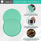 Silicone Lid Fits Ninja Foodi - 8 Quart & 6.5 Quart Inner Pot Cover for Ninja Foodi FD401/FD302/OS401/OS301/OP401/OP302 Best NinjaFoodi Sealing Lid for Pressure Cooker Pot Parts Accessories