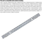 W11025649 Microwave Wall Mount Plate，Microwave Mounting Plate Bracket Replacement for Whirlpool KitchenAid Maytag Microwave Mounting Kit W10440498 AP6245752