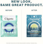 Cliganic 50 Pack Mosquito Repellent Bracelets, DEET-Free Bands, Individually Wrapped (Packaging May Vary)