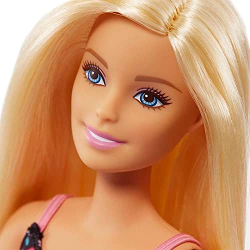Barbie Doll & Playset, Supermarket with 25 Grocery Store-Themed Accessories Including Food, Check-Out Counter & Shelves