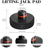 Chirano Lifting Jack Pad for Tesla Model 3/S/X/Y, 4 Pucks with Storage Case, Accessories for Tesla Vehicles 2013 to 2025