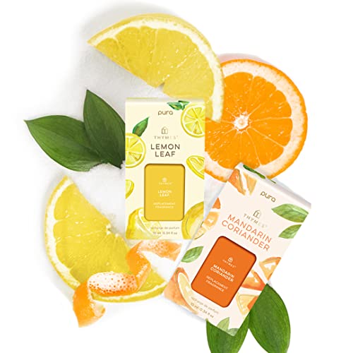 Thymes Lemon Leaf Pura Smart Home Plug-in Diffuser Refills - Pack of 2