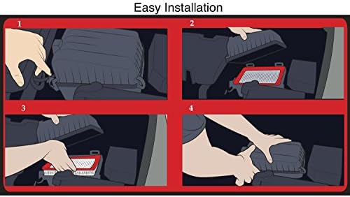 EPAuto GP997 (CA9997) Replacement for Subaru Panel Engine Air Filter for Impreza (2008-2016),Legacy(2005-2019),Outback(2005-2019),WRX(2015-2018),Forester(2009-2018),Tribeca(2008-2014)